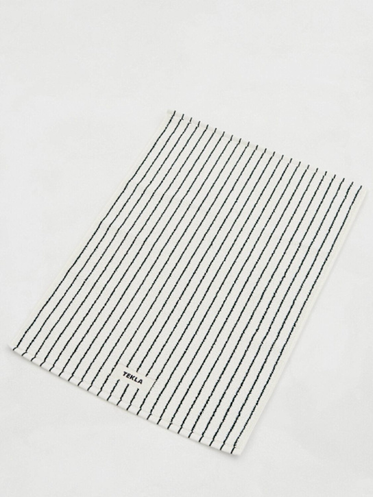 Tekla Racing Green bath mat