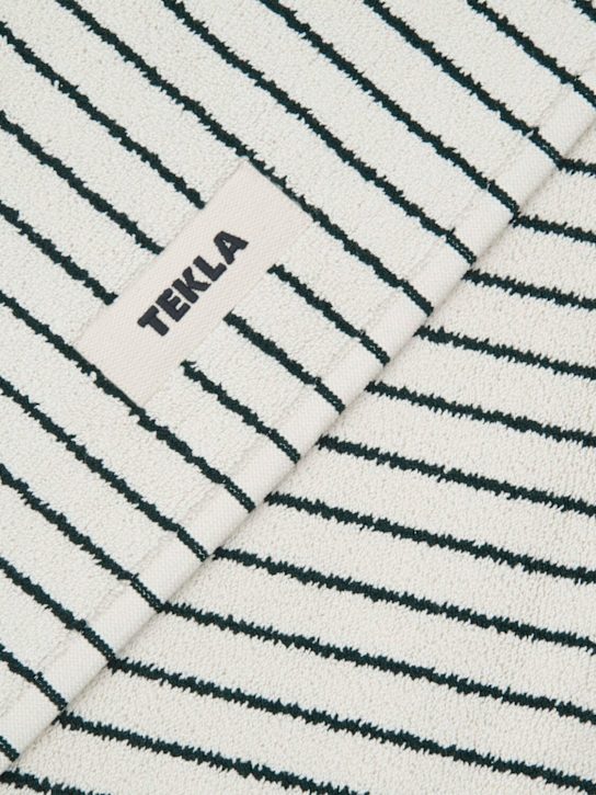 Tekla Racing Green bath mat