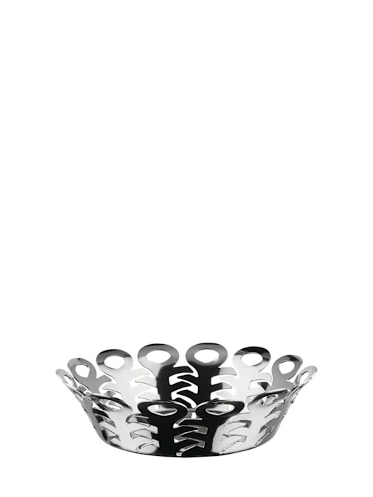 Alessi VIMINI steel fruit basket