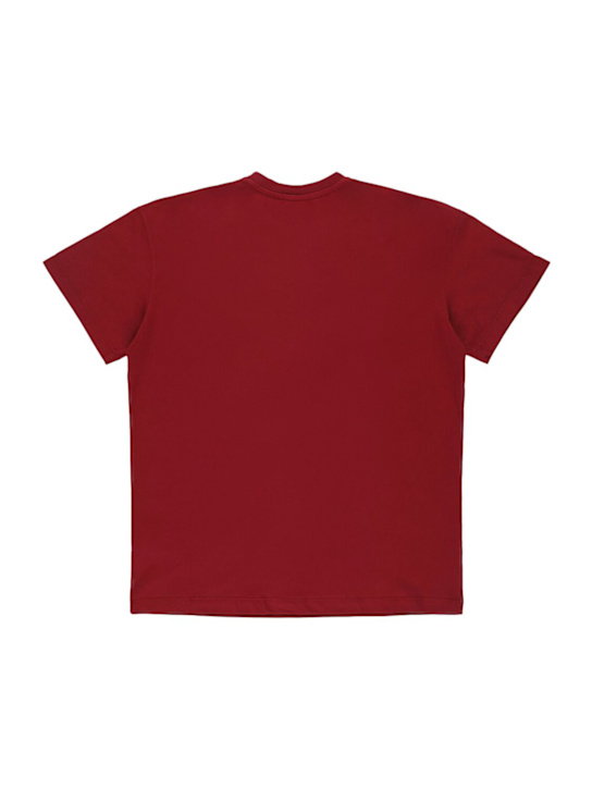 Etro Embroidered cotton jersey t-shirt