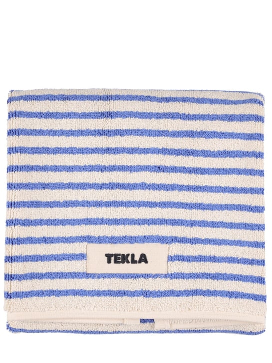Tekla Coastal Stripes bath mat