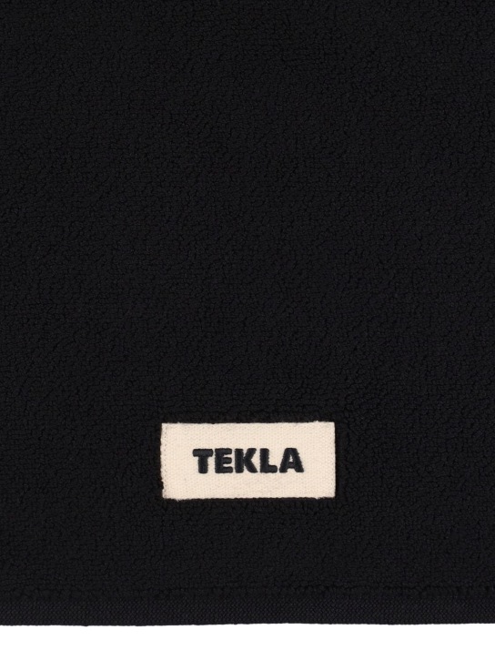 Tekla Black bath mat