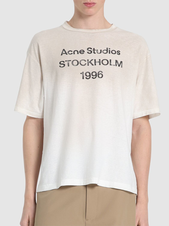 Acne Studios Exford 1996 cotton blend t-shirt 3 Acne Studios Exford 1996 cotton blend t-shirt