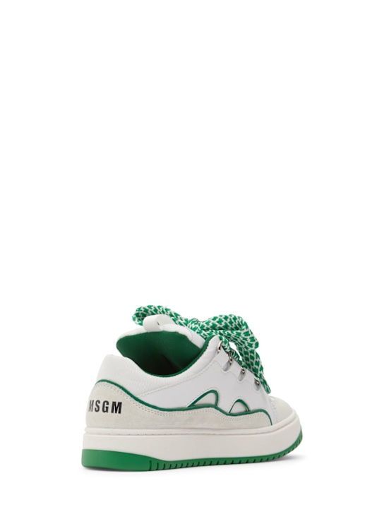 MSGM Leather lace-up sneakers 13 MSGM Leather lace-up sneakers