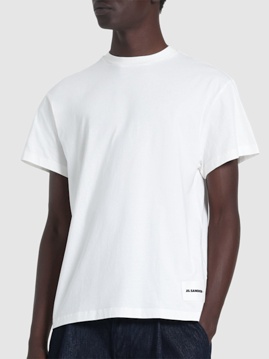 Jil Sander Pack of 3 plus cotton t-shirts 8 Jil Sander Pack of 3 plus cotton t-shirts
