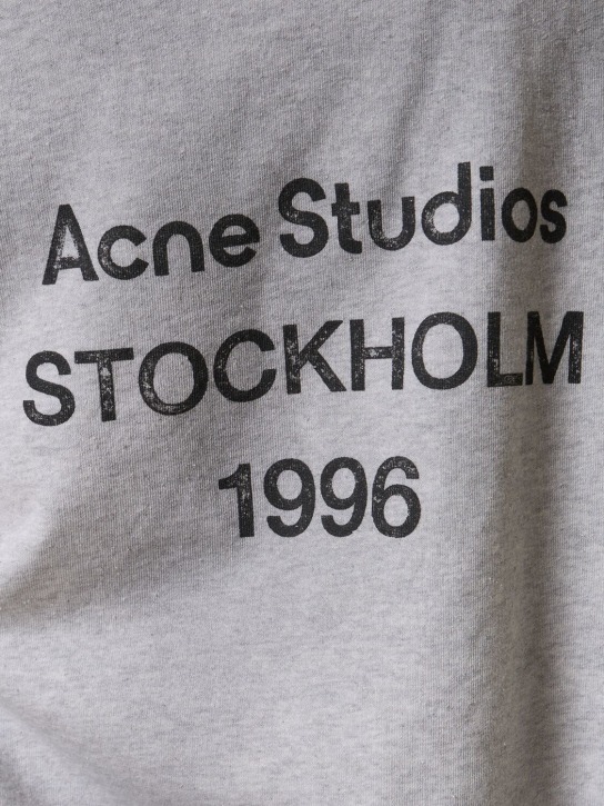 Acne Studios Franziska 1996 cotton blend hoodie