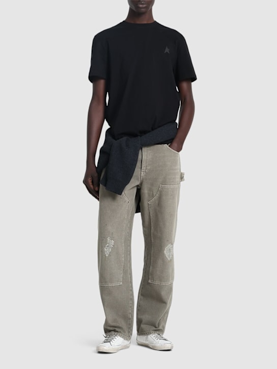 Golden Goose Small Star logo cotton t-shirt