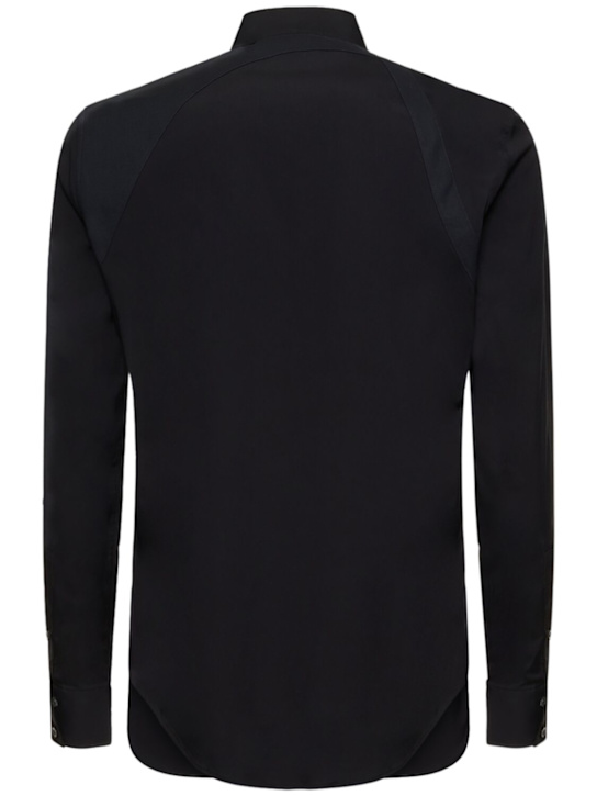 McQueen Stretch cotton shirt w/ harness