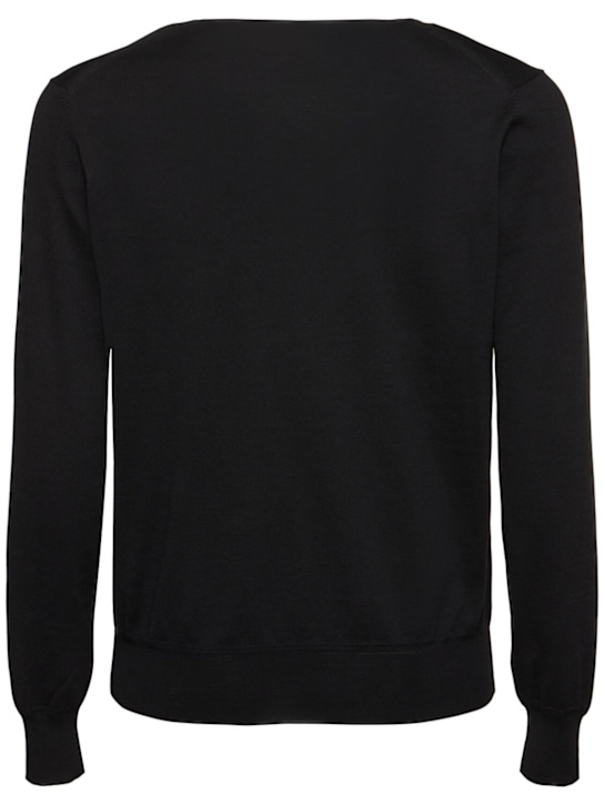 Tom Ford Pure cotton l/s crewneck knit sweater