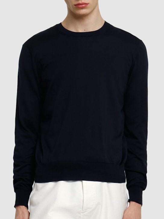 Tom Ford Pure cotton l/s crewneck knit sweater