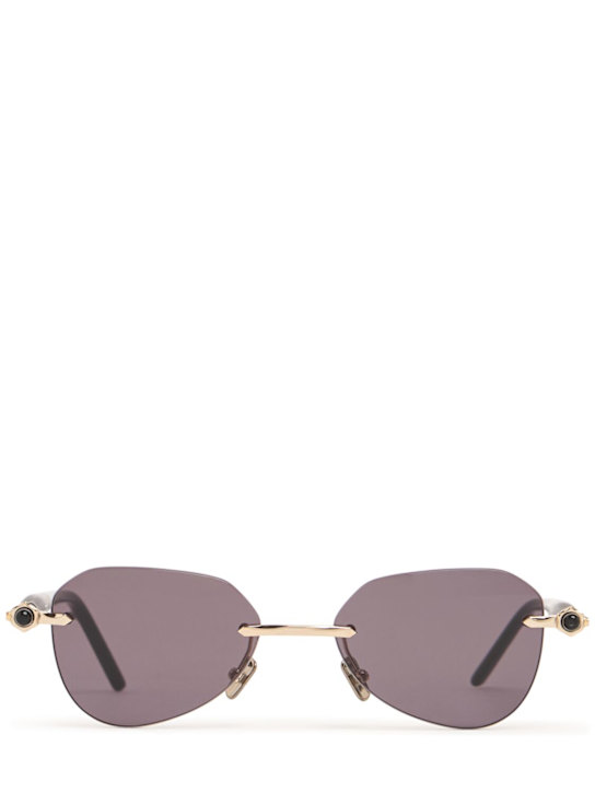 Kuboraum Berlin P61 Round asymmetrical sunglasses