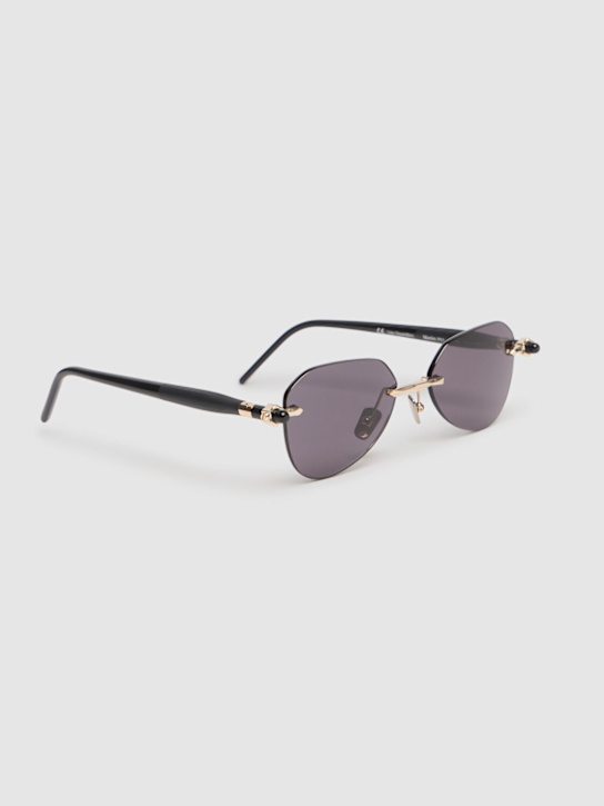 Kuboraum Berlin P61 Round asymmetrical sunglasses