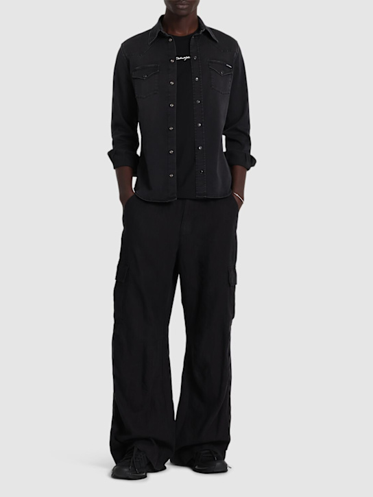 Dolce&Gabbana Washed denim shirt