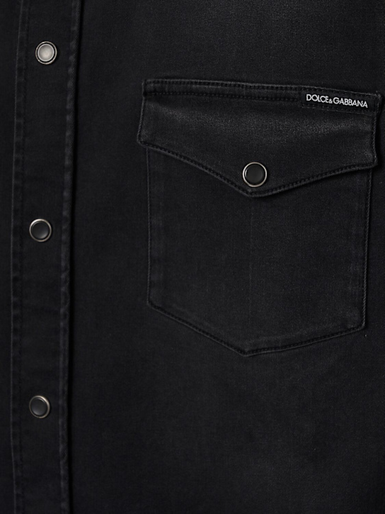 Dolce&Gabbana Washed denim shirt