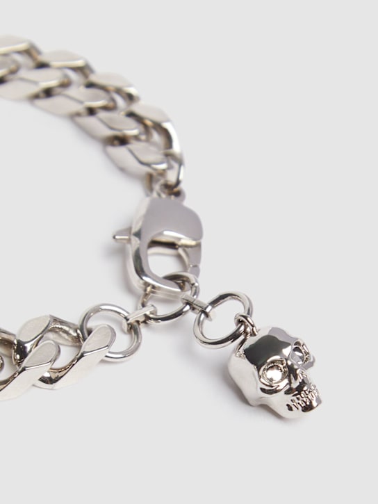 McQueen Skull chain brass bracelet 3 McQueen Skull chain brass bracelet
