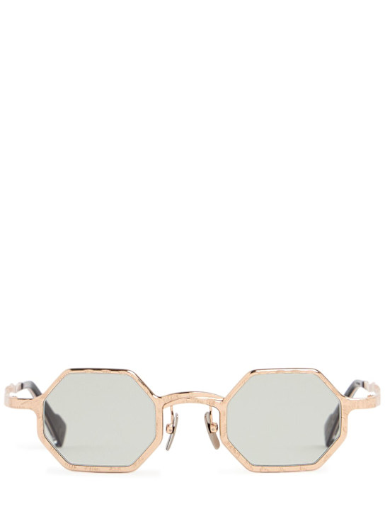 Kuboraum Berlin Z19 squared metal sunglasses