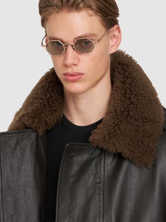 Kuboraum Berlin Z19 squared metal sunglasses