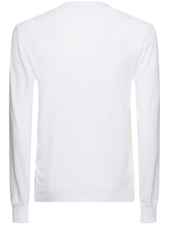 Tom Ford Henley lyocell long sleeve t-shirt 4 Tom Ford Henley lyocell long sleeve t-shirt