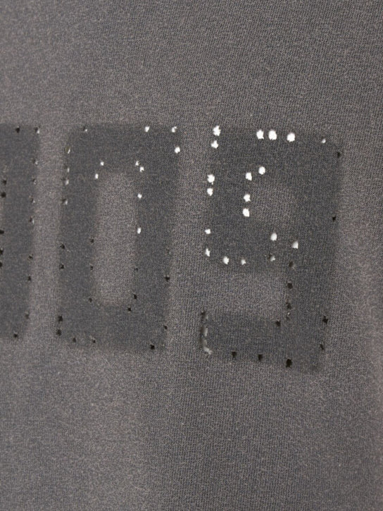 Golden Goose Logo distressed cotton jersey t-shirt