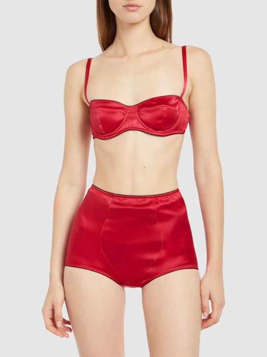 Dolce&Gabbana Stretch satin underwire bra