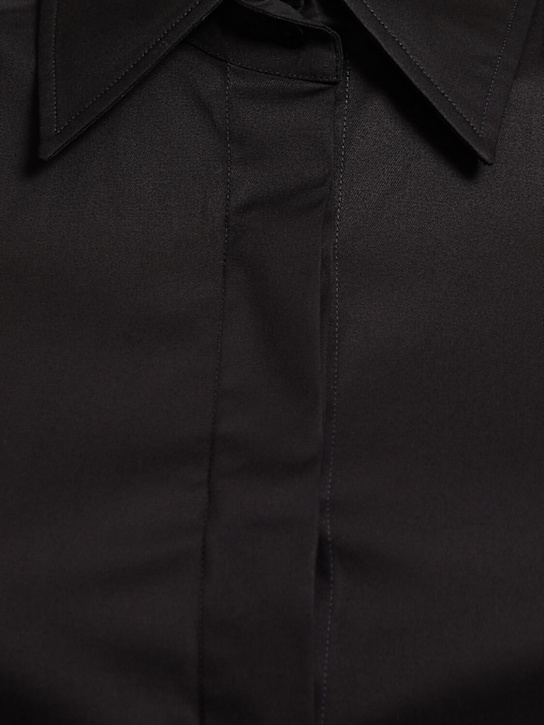 BETTTER Cascade cotton blend poplin fitted shirt