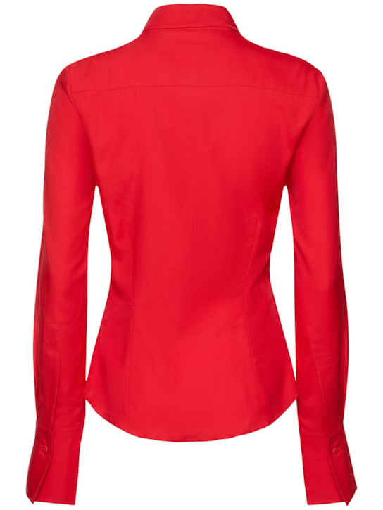 BETTTER Cascade cotton blend poplin fitted shirt