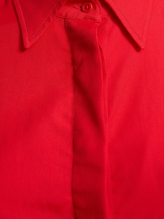 BETTTER Cascade cotton blend poplin fitted shirt