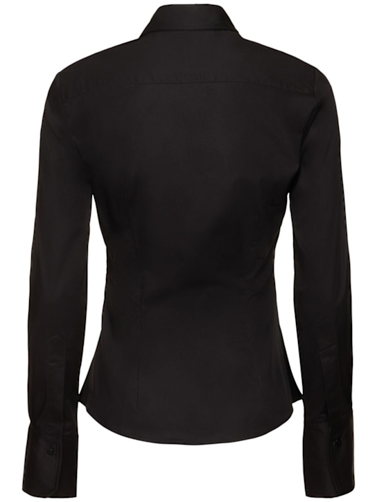 BETTTER Cascade cotton blend poplin fitted shirt