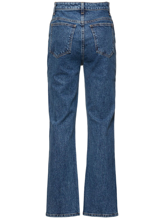 Khaite Abigail high rise straight jeans