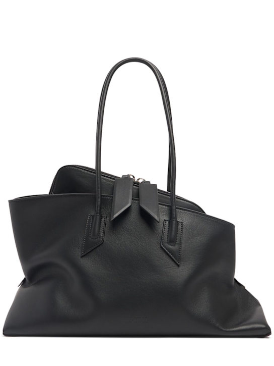The Attico La Passeggiata smooth leather tote bag