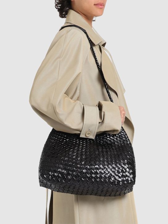 Dragon Diffusion Santa Rosa handwoven tapered leather bag