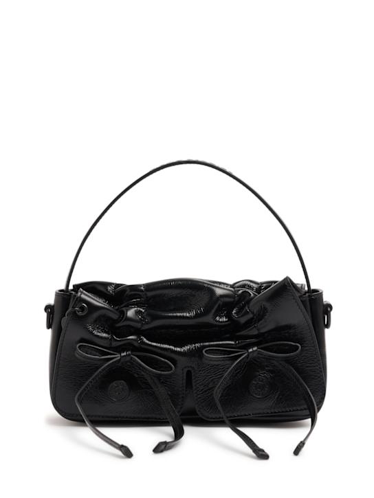 Acne Studios Micro Multipocket leather top handle bag