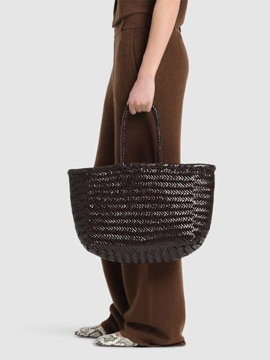 Dragon Diffusion Triple Jump Big bamboo leather bag