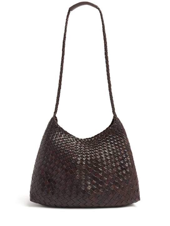 Dragon Diffusion Santa Rosa handwoven leather tote bag