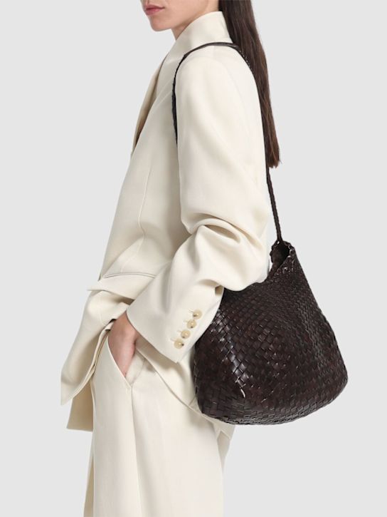 Dragon Diffusion Santa Rosa handwoven leather tote bag