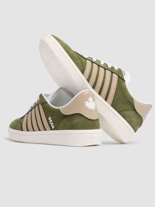 Dsquared2 Lace-up suede sneakers w/logo