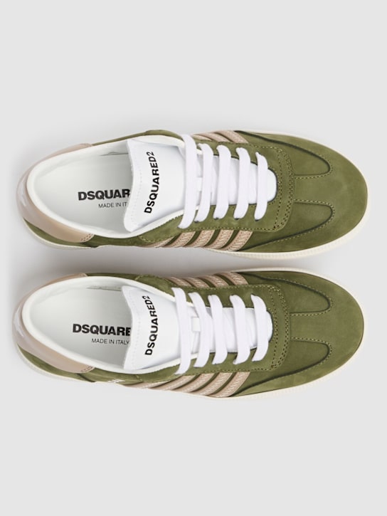 Dsquared2 Lace-up suede sneakers w/logo