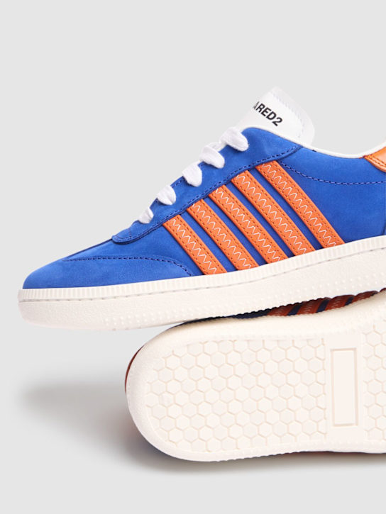 Dsquared2 Lace-up suede sneakers w/logo
