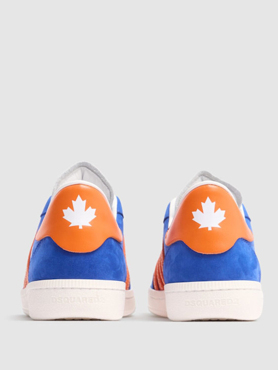 Dsquared2 Lace-up suede sneakers w/logo