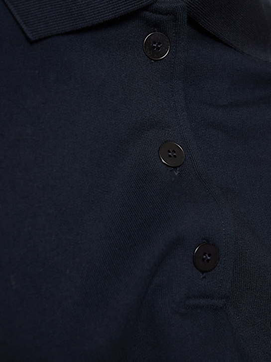 The Row Corzas cotton jersey polo sweatshirt 4 The Row Corzas cotton jersey polo sweatshirt