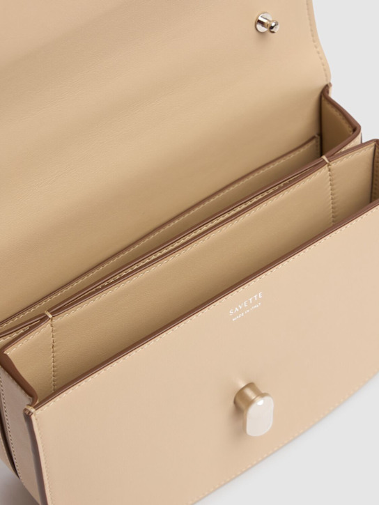 Savette Tondo 22 leather shoulder bag