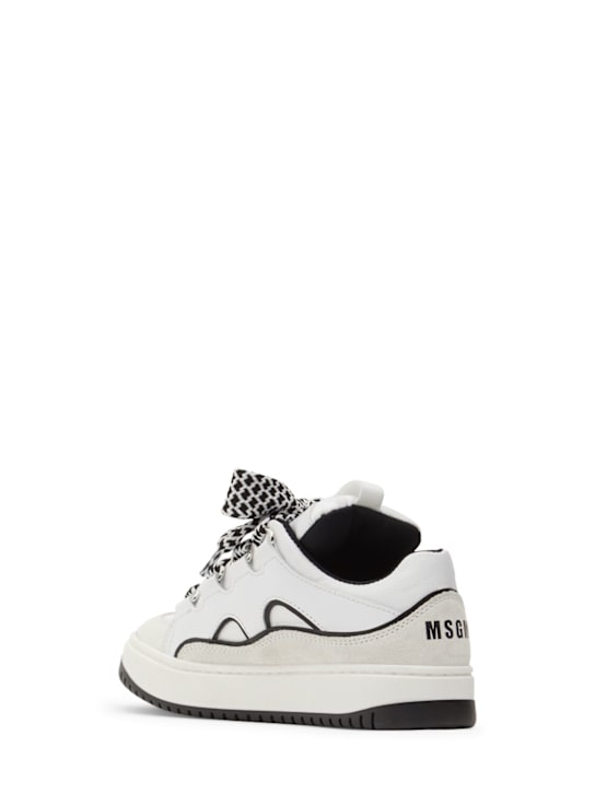 MSGM Leather lace-up sneakers 13 MSGM Leather lace-up sneakers