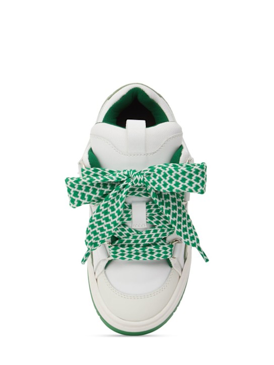 MSGM Leather lace-up sneakers 9 MSGM Leather lace-up sneakers