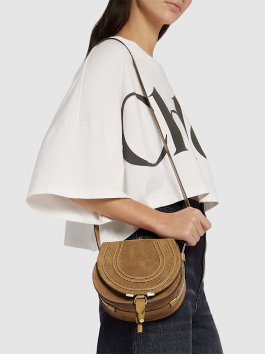Chloé Marcie suede bag