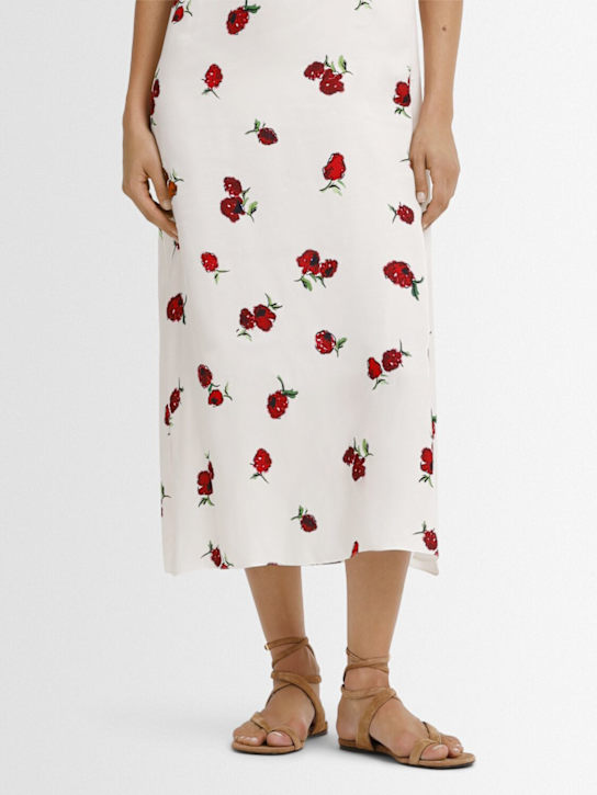 Khaite 10mm Aimee suede thong sandals