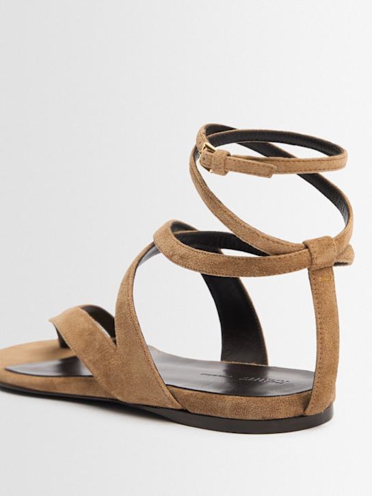 Khaite 10mm Aimee suede thong sandals 4 Khaite 10mm Aimee suede thong sandals