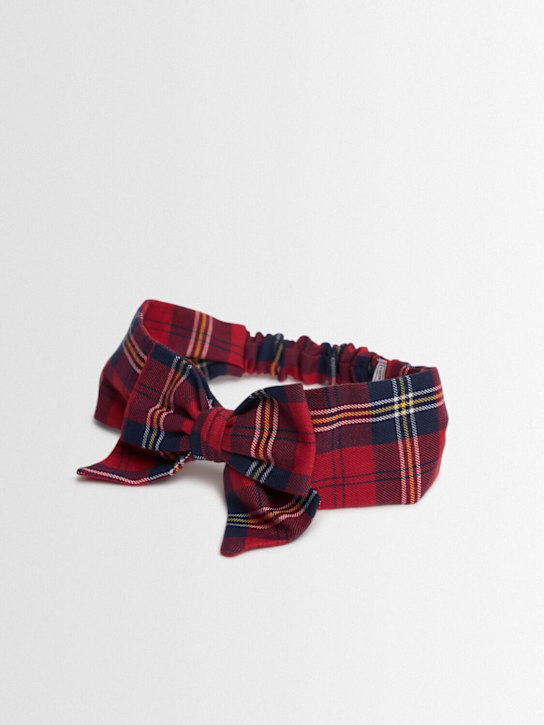 Monnalisa Cotton blend headband w/ bow appliqué 3 Monnalisa Cotton blend headband w/ bow appliqué