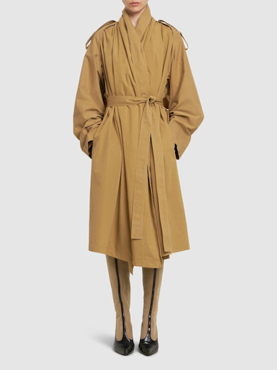 The Row Pami gabardine trench coat