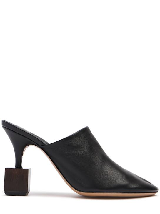 Jacquemus 90mm Les Bisou leather mules