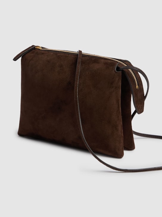 The Row Nu mini Twin suede shoulder bag 5 The Row Nu mini Twin suede shoulder bag